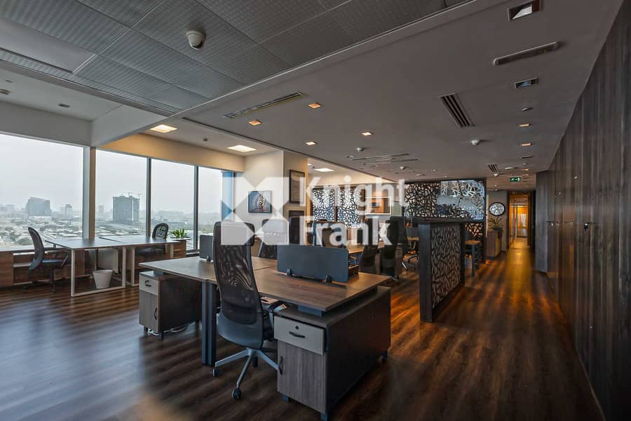 7 Beautiful Fit Out- Private Pantry- Old Dubai view
