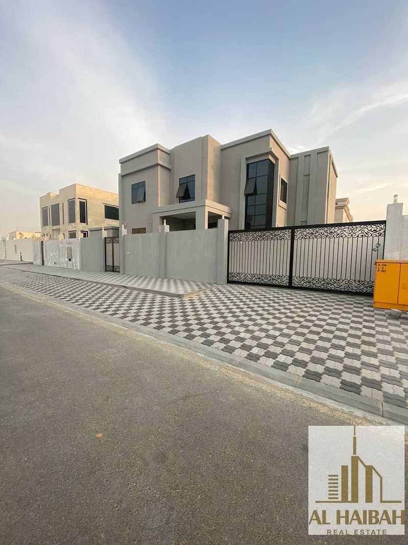 2 For sale a new two-storey villa in Al-Hoshi area with a very special location extension