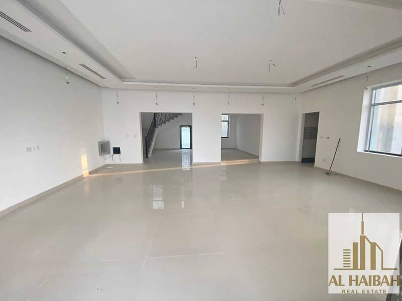 3 For sale a new two-storey villa in Al-Hoshi area with a very special location extension