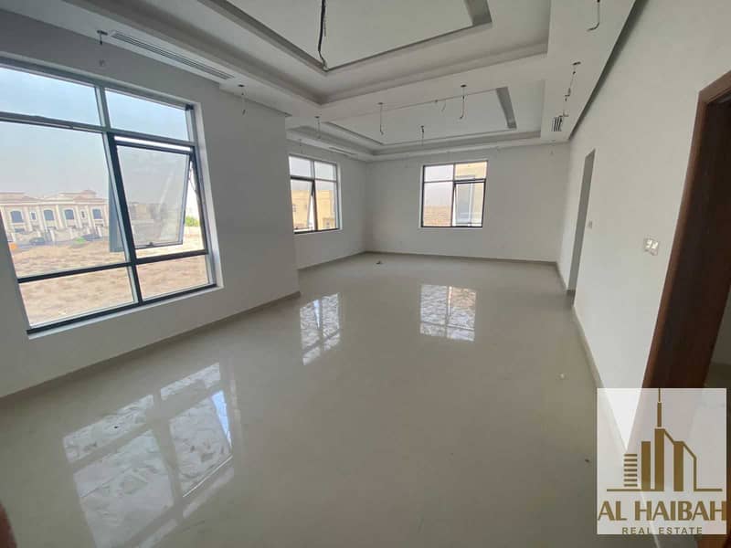 9 For sale a new two-storey villa in Al-Hoshi area with a very special location extension