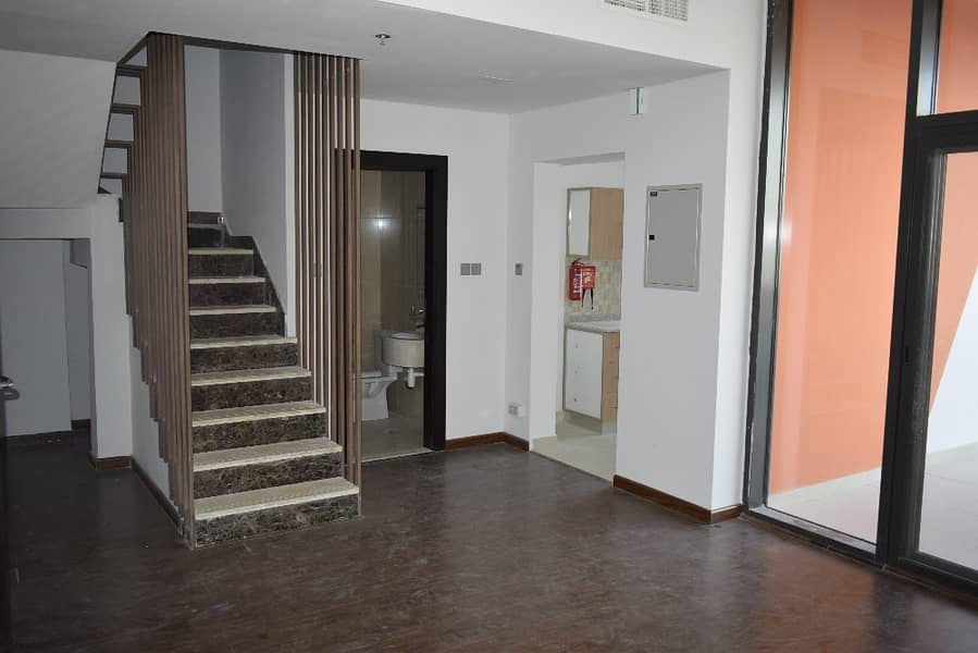 2 BR duplex with a Private Entrance in a building