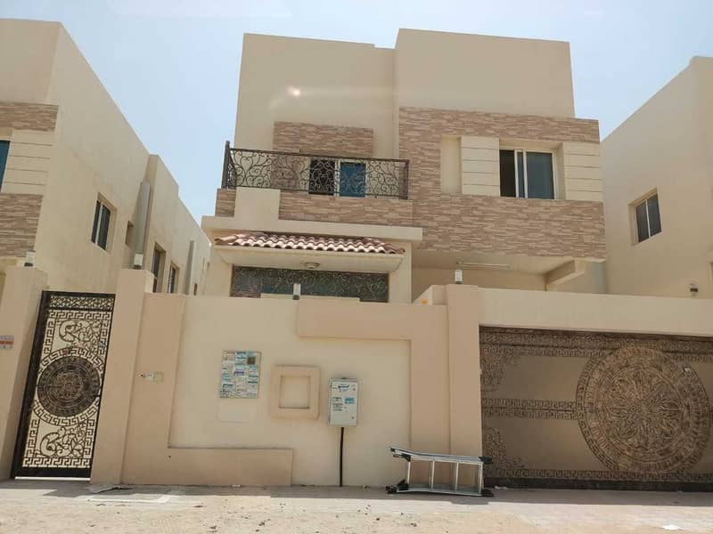 Offer 5-Bedroom Villa for rent,super deluxe with Ac ,5 master rooms and big parking space in Al Rawda Ajman