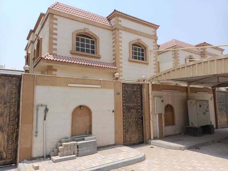 Villa for rent spacious and luxury | 5 master bedrooms  | split Ac | prime location in al Mowaihat Ajman .