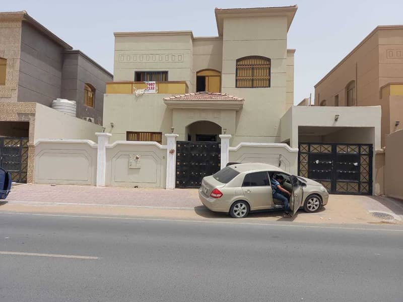 Hot Offer 5 Bedroom Villa for Rent just 70k with Split Ac | 5 master rooms | 2 kitchens +2 hall in AL Rawda Ajman