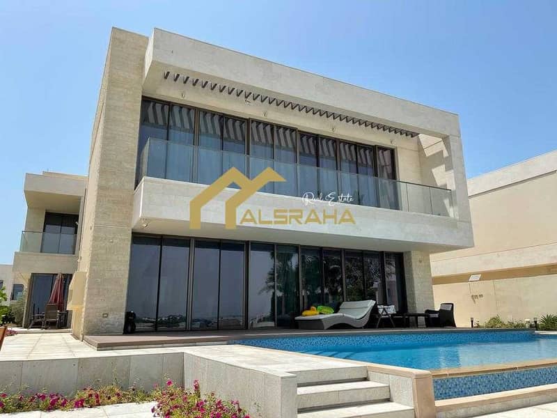 For sale villa in (Saadiyat Island - HIDD Al Saadiyat) Type 5A