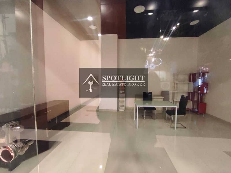 8 Fiited Semi furnished shop | for rent | DIFC | Park Towers