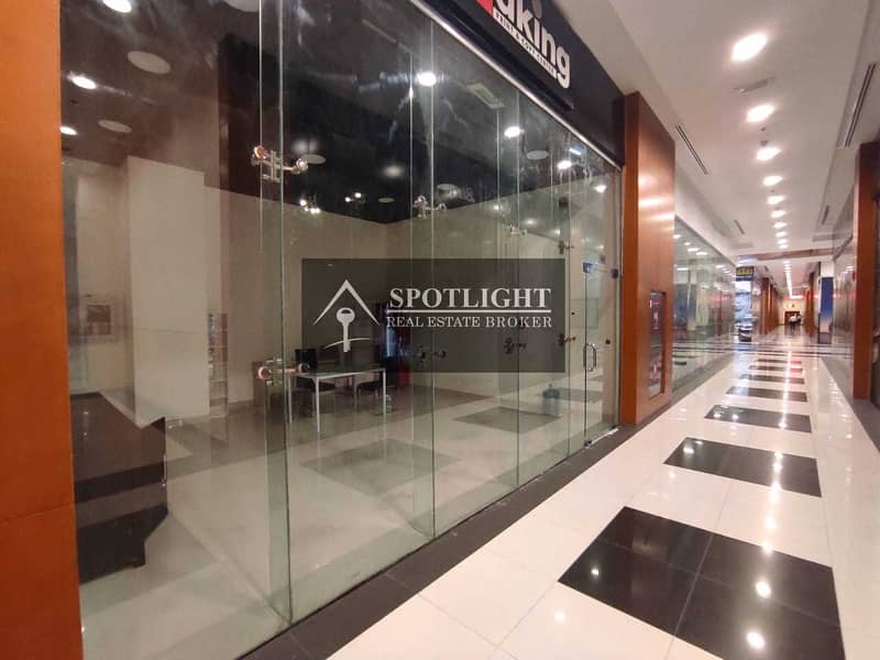 10 Fiited Semi furnished shop | for rent | DIFC | Park Towers