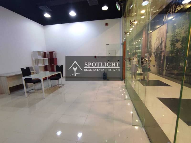 11 Fiited Semi furnished shop | for rent | DIFC | Park Towers