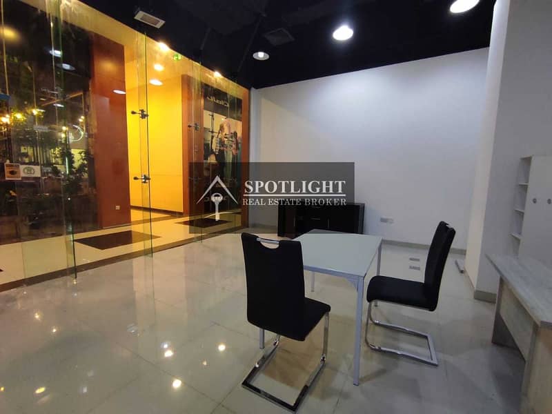 12 Fiited Semi furnished shop | for rent | DIFC | Park Towers