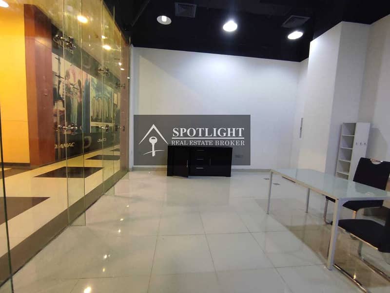 14 Fiited Semi furnished shop | for rent | DIFC | Park Towers