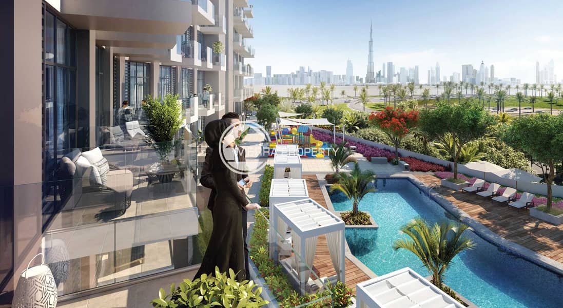 9 No Commission |Burj Khalifa & Creek view | Dubai Health Care City Phase 2