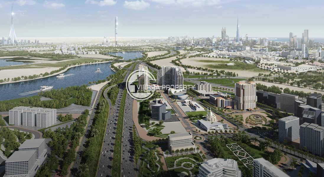 10 No Commission |Burj Khalifa & Creek view | Dubai Health Care City Phase 2