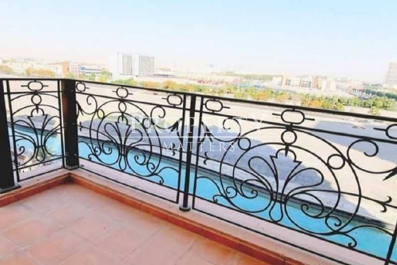 شقة في طراز فينيسيا،مساكن القناه المائية غرب،مدينة دبي الرياضية 1 غرفة 40000 درهم - 5364943