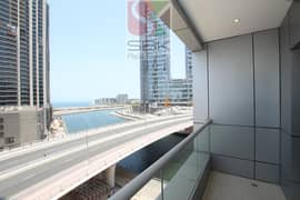 Canal view spacious 1BHK in marina first tower