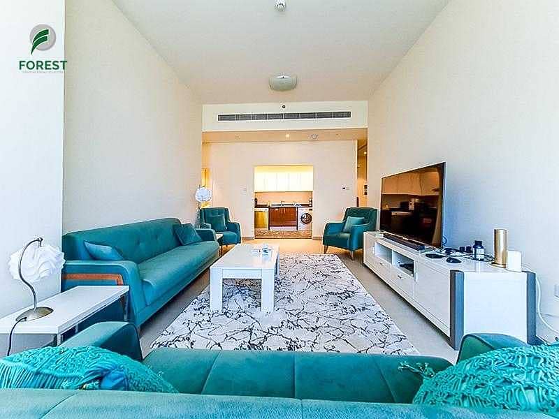 Fully Furnished 2BR with Atlantis and Sea view