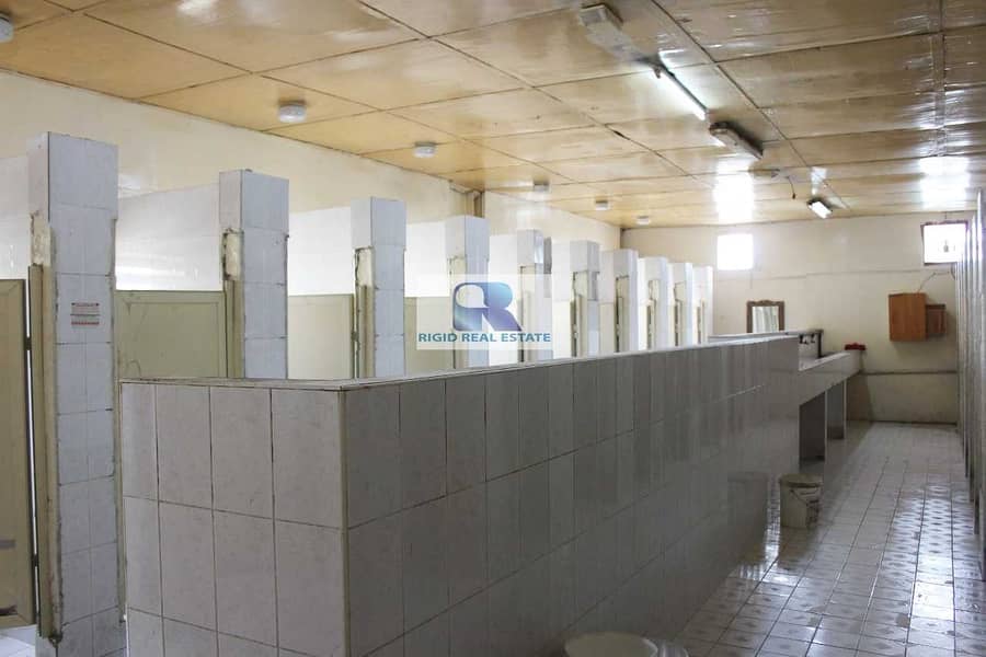 17 LARGE LABOR ROOMS FOR RENT IN PRIME  LOCATION IN AL QUOZ
