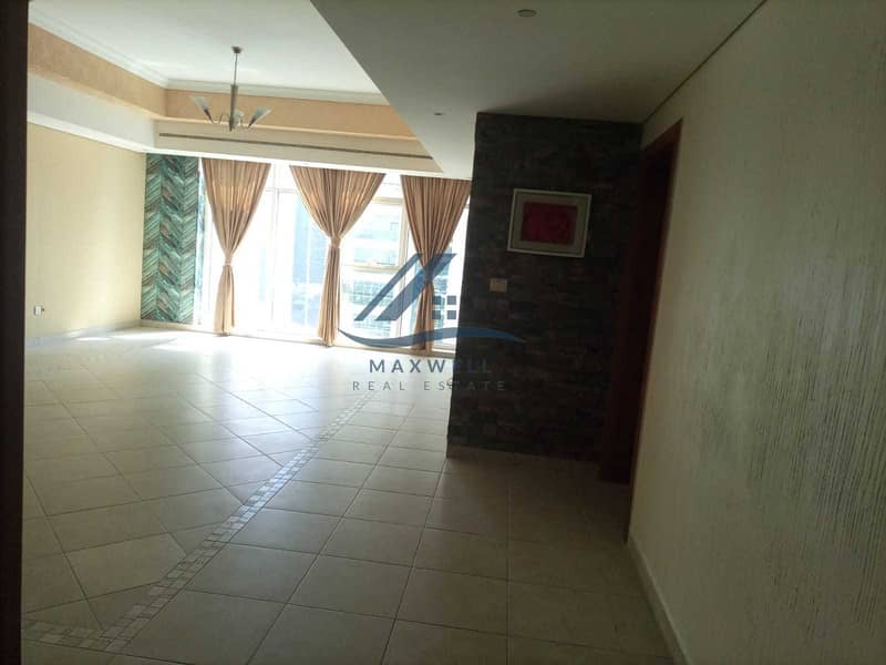 7 Spacious 2 Bedroom unfurnished + maid room