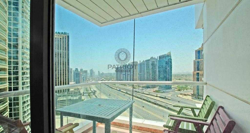 7 HOT DEAL ! FULLY FURNISHED 2 BEDROOM APT ON HIGH FLOOR NEXT TO DMCC METRO STATION