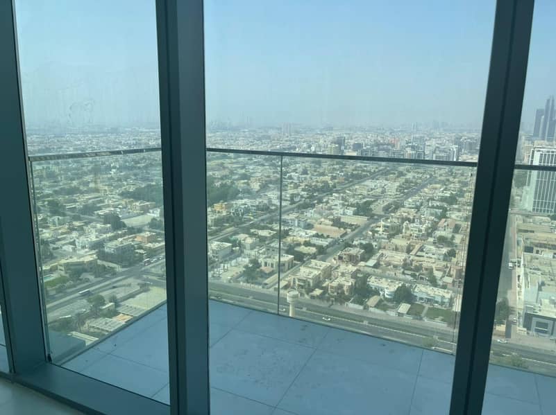 spacious 3 bedrooms apartment with maid room Burj khalifa view sea view down town app city walk