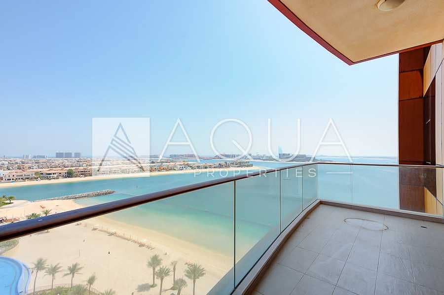 Stunning Sea View | Unfurnished | Balcony