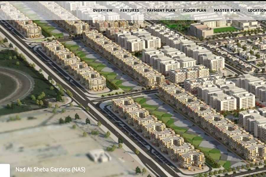3 Nad Al Sheba  Gardens plots freehold title