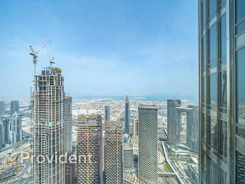 Burj Park & Canal View | Mid floor | Unfurnished