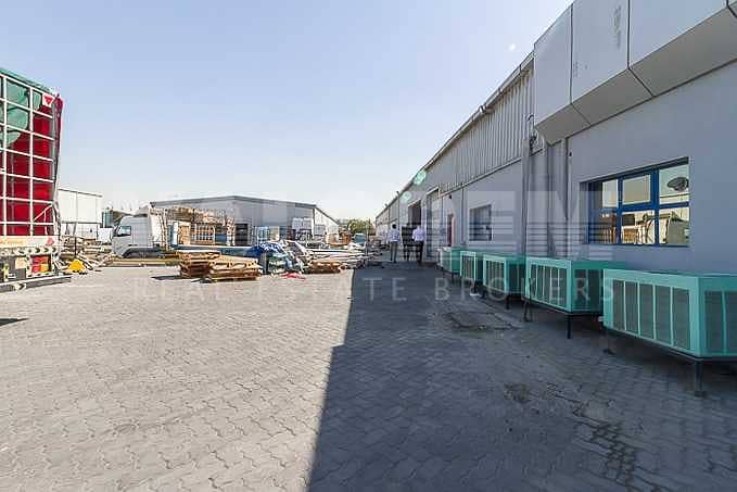 9 Cheapest in JAFZA 1800Kw Power warehouse for Rent in JAFZA