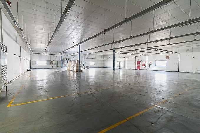 12 Cheapest in JAFZA 1800Kw Power warehouse for Rent in JAFZA