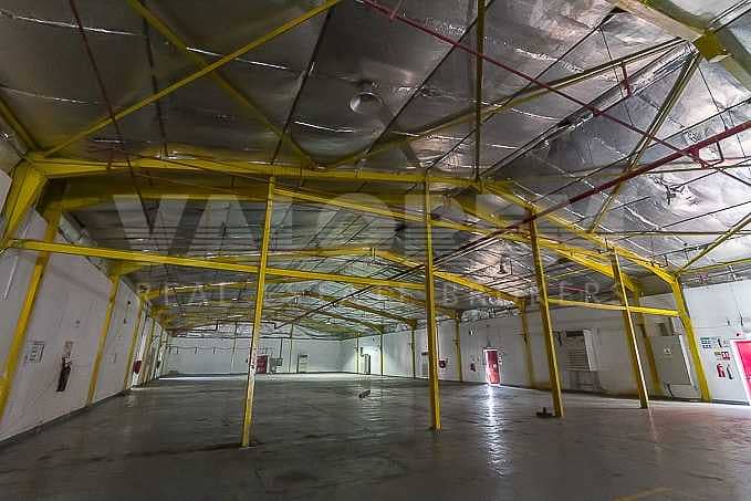 17 Cheapest in JAFZA 1800Kw Power warehouse for Rent in JAFZA