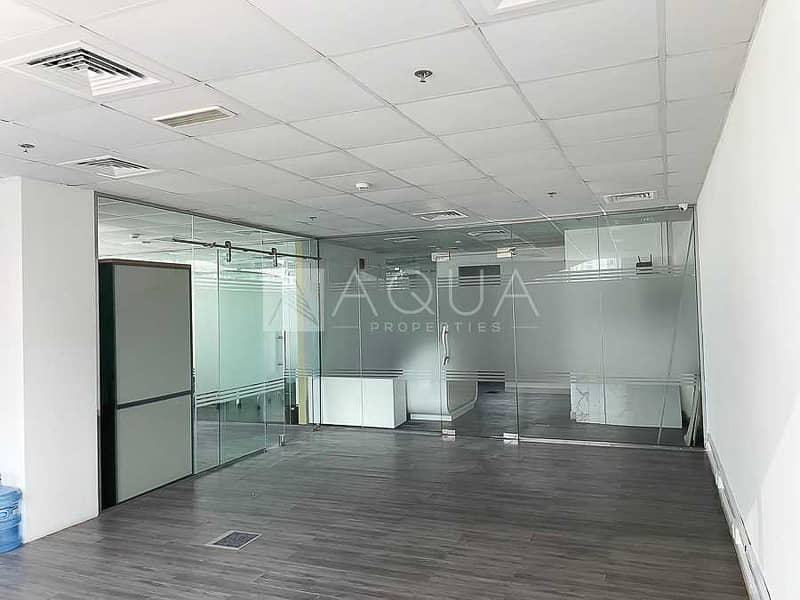 3 Fitted Office w/ Furniture and Partition