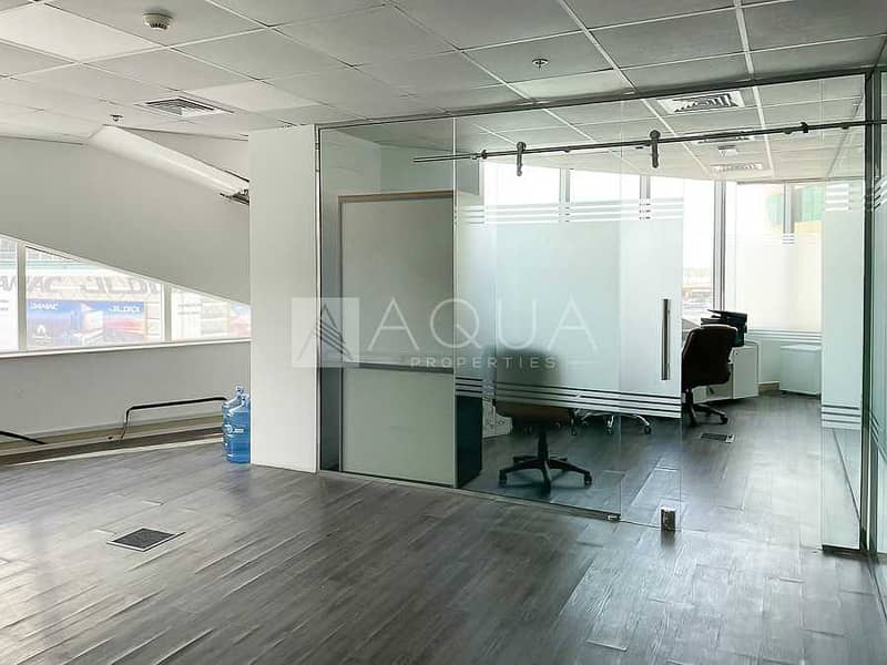 6 Fitted Office w/ Furniture and Partition