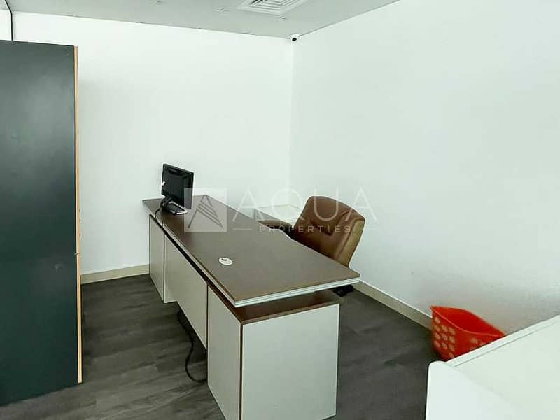 11 Fitted Office w/ Furniture and Partition