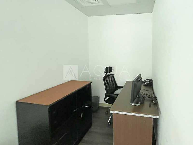 12 Fitted Office w/ Furniture and Partition