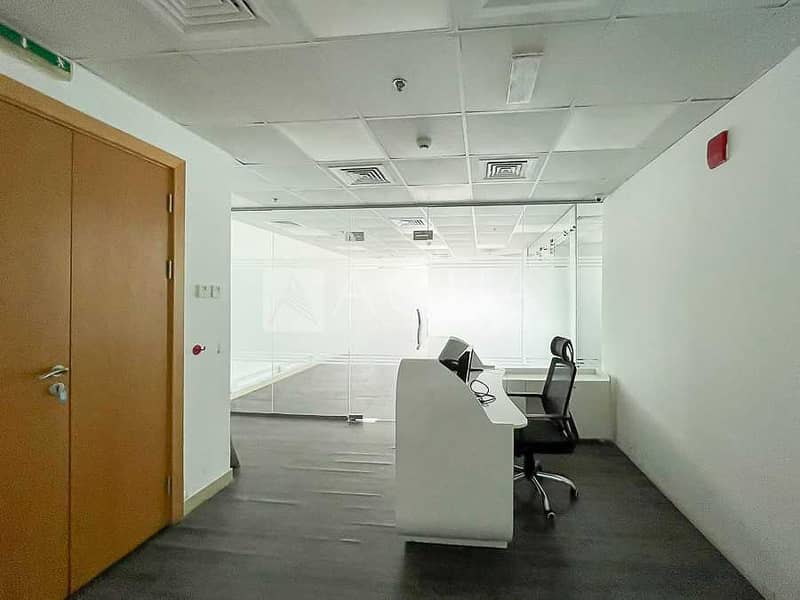 14 Fitted Office w/ Furniture and Partition