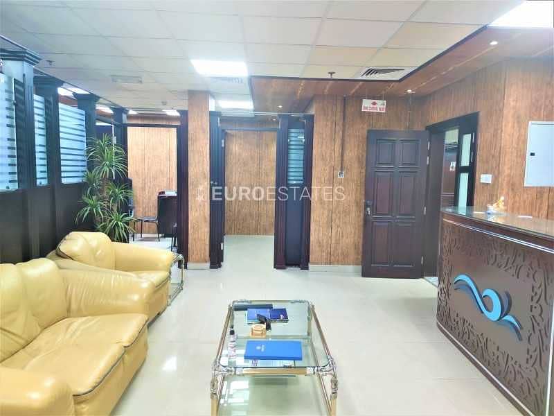 10 Fully Furnished | Spacious Office | Prime Location