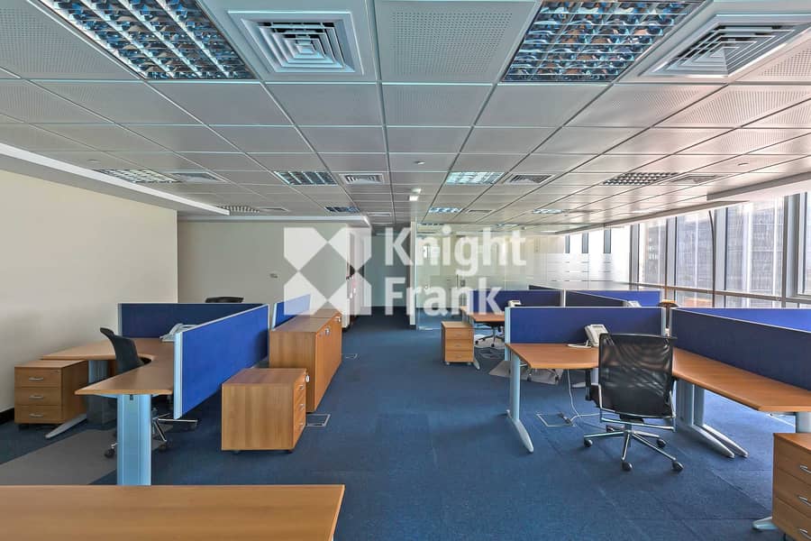 3 DMCC free zone license | Fitted Low Floor Office