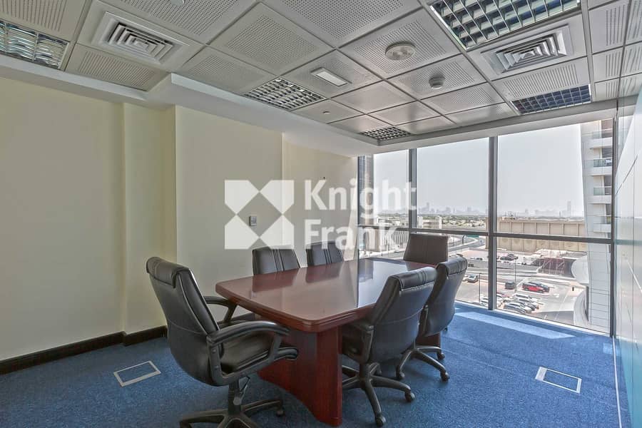 6 DMCC free zone license | Fitted Low Floor Office