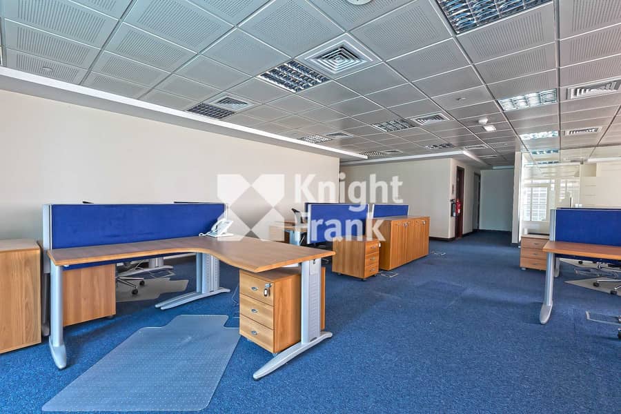 9 DMCC free zone license | Fitted Low Floor Office