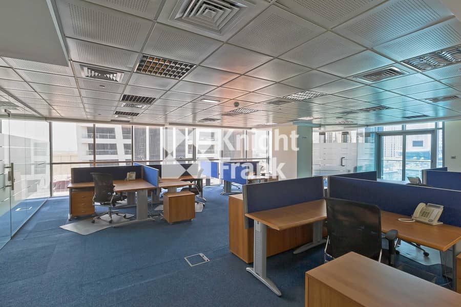 11 DMCC free zone license | Fitted Low Floor Office