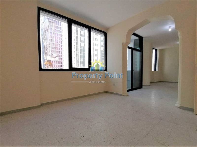 Ideal Location | Spacious 3-bedroom Unit | Balcony | Khalifa Street