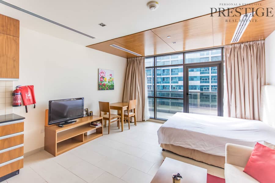 4 Furnished  Studio | 17th Floor With Balcony | Vacant
