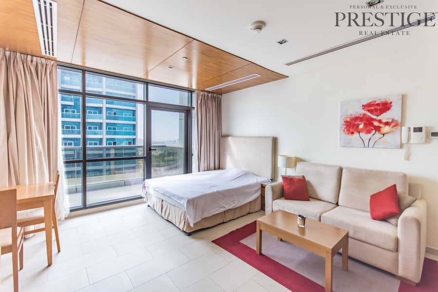 6 Furnished  Studio | 17th Floor With Balcony | Vacant