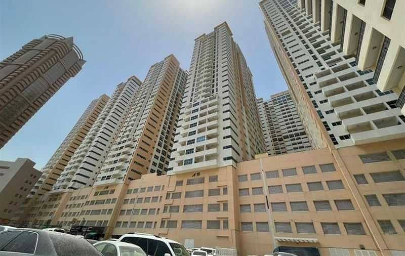 Direct from OWNER Studio for rent in Ajman one towers with parking
