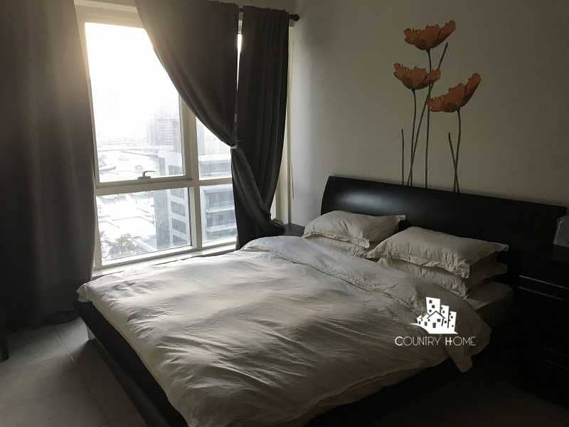 6 Fully Furnished | Massive 1Bed + Maid | High Floor