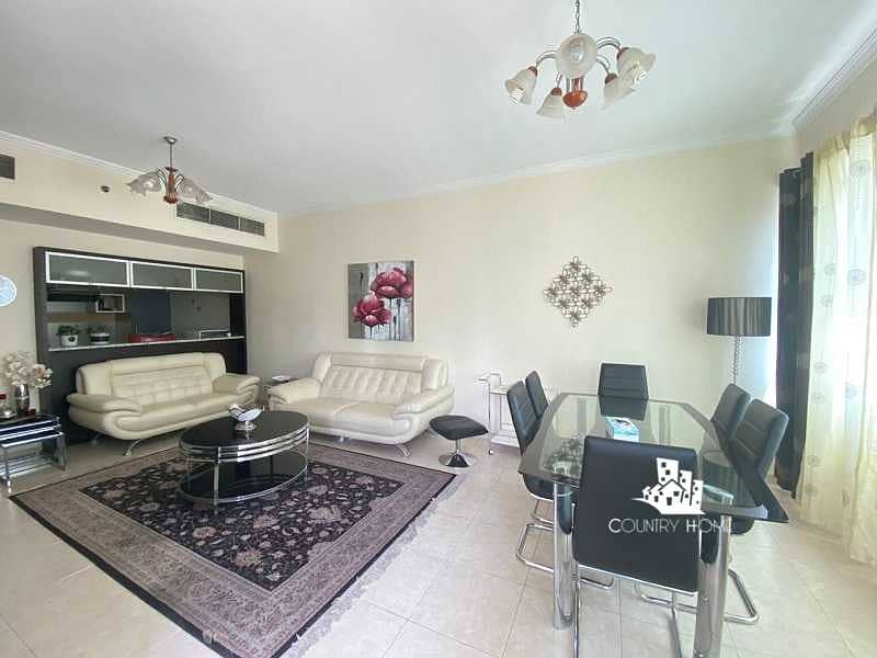 12 Fully Furnished | Massive 1Bed + Maid | High Floor
