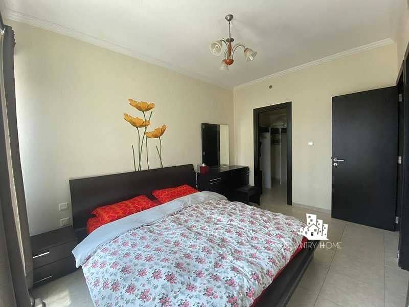 13 Fully Furnished | Massive 1Bed + Maid | High Floor