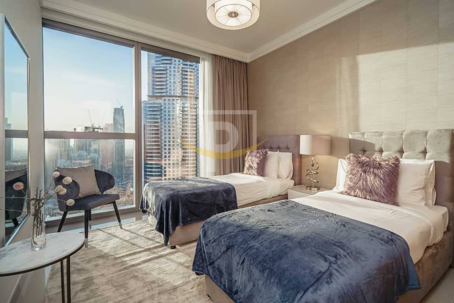 6 Luxurious 3 Bedroom for Rent in Boulevard Point | Full Burj and Fountains View
