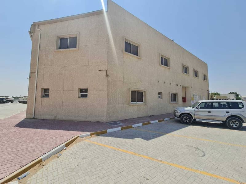 For sale a warehouse in the Al-Jarf area on the main road and very close to Sheikh Mohammed bin Zayed Road
