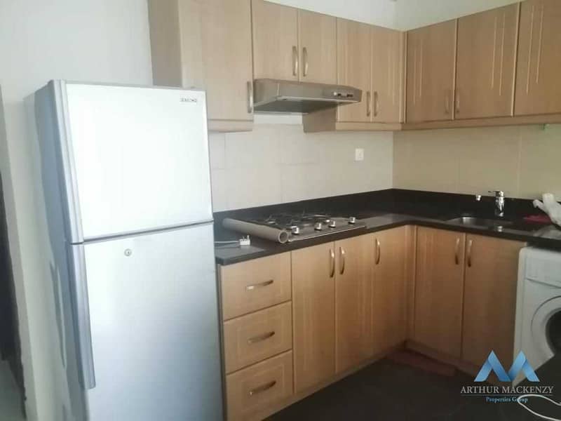 15 Unfurnished | Equipped Kitchen | Road View with Amazing Layout 1 BHK in Elite 5 for 30k.