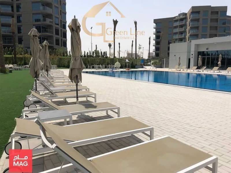 4 Cheapest Studio with Balcony in Dubai | Last Unit Left Community Garden View
